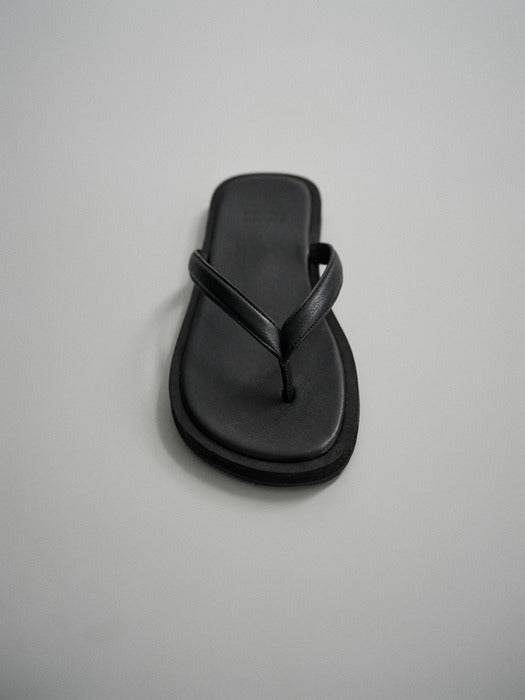 Facade Pattern Light Flip Flops black