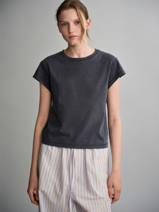 Facade Pattern Pigment Short Sleeve T-shirt