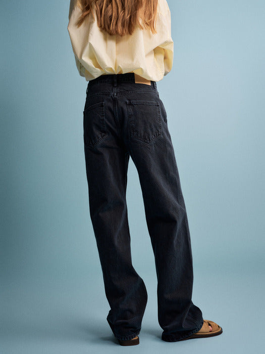 Facade Pattern Classic Straight Denim vintage midnight