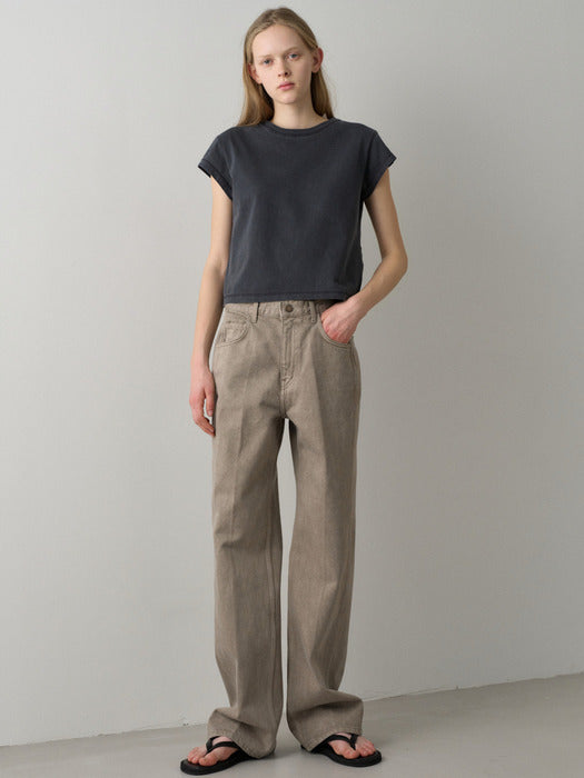 Facade Pattern Classic Denim khaki beige