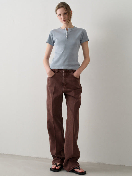 Facade Pattern Classic Denim brick
