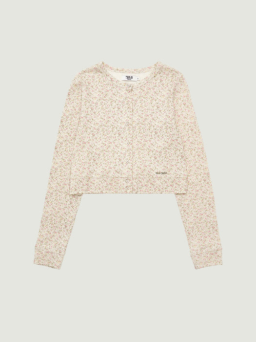 Grove 26Ss Peony Cardigan (Ivory)