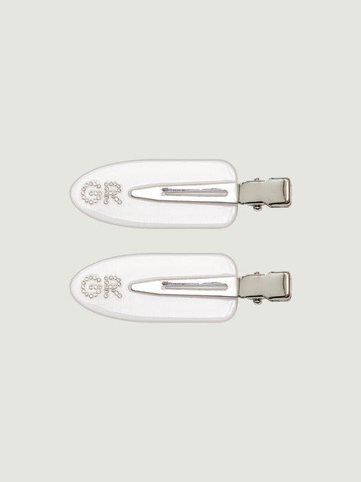 Grove 26Ss GR Sign Hair Pin (White)