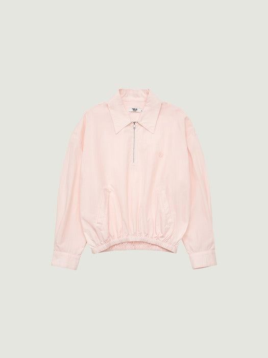 Grove 26Ss Luan Half Zip-UP (Pink)