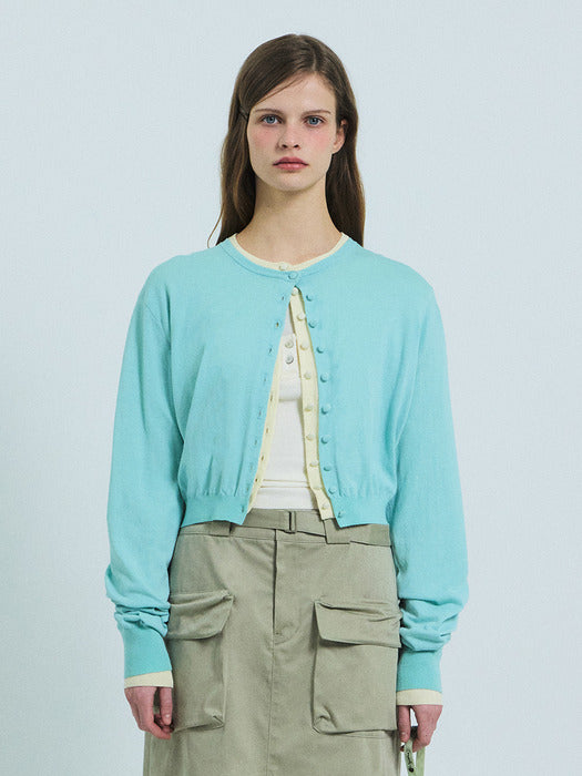 Grove 26Ss Margot Cardigan (Mint)