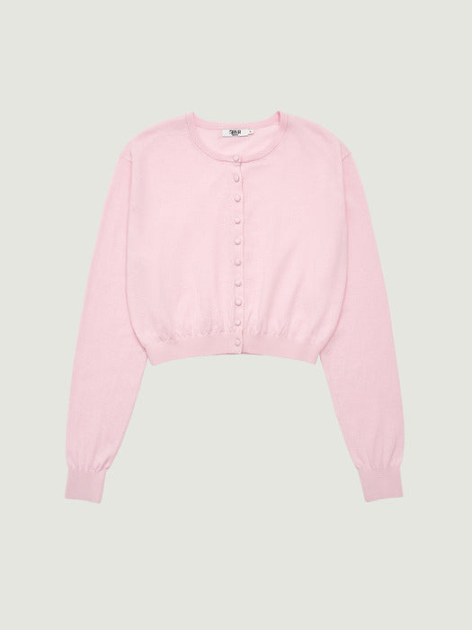 [grove] 26Ss Margot Cardigan (Pink)