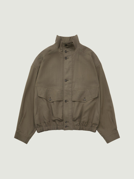 Grove 26Ss Henna High Neck Jacket (Khaki)