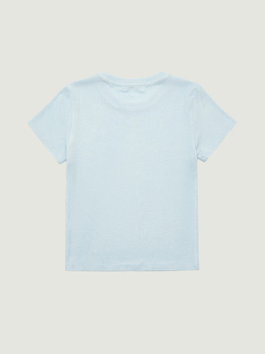 Grove 26Ss Liv H/S T-Shirt (Light Blue)