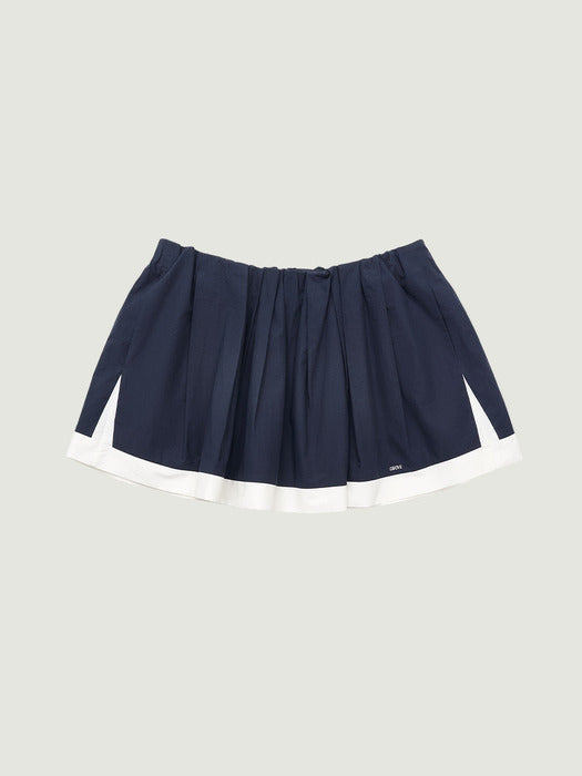 Grove 26Ss Juli Flare Skirt (Navy)