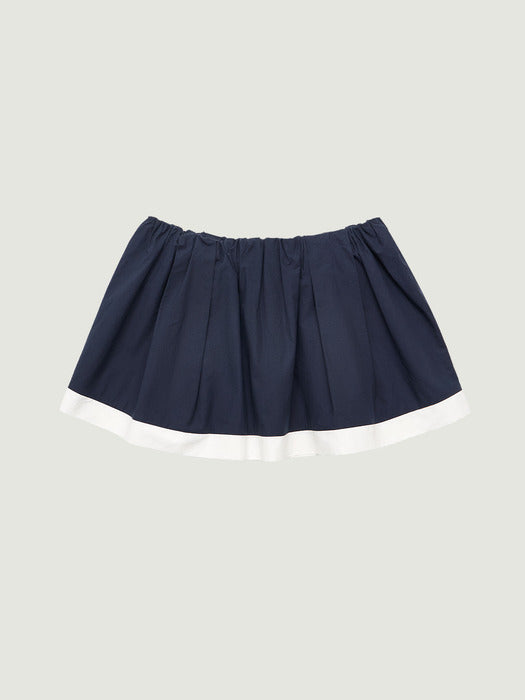 Grove 26Ss Juli Flare Skirt (Navy)