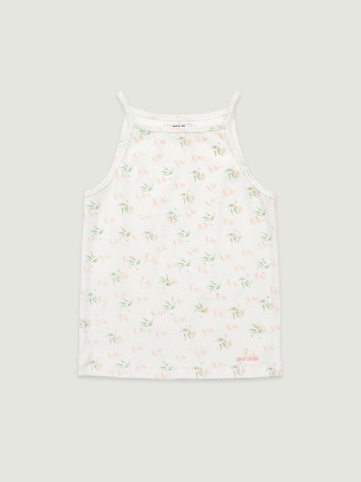 Grove 26Ss Flora Sleeveless (White)