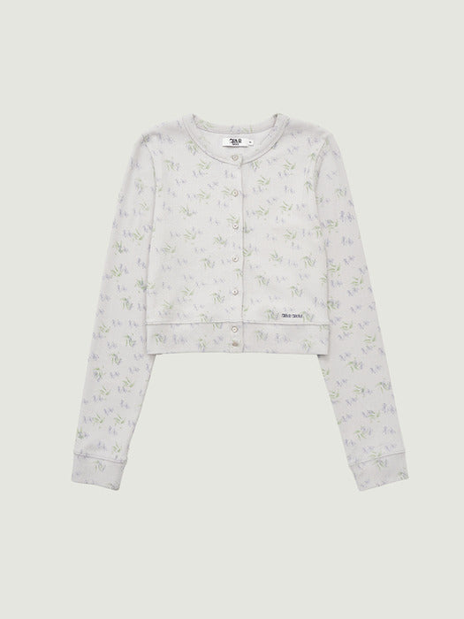 Grove 26Ss Flora Cardigan (Gray)