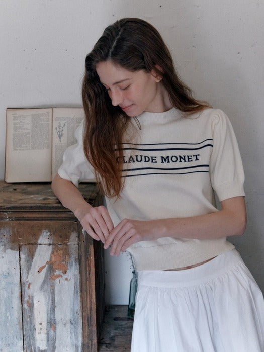 Wconcept_Depound monet jacquard knit - ivory