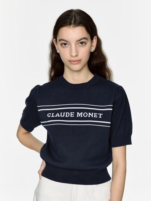 Wconcept_Depound monet jacquard knit - navy
