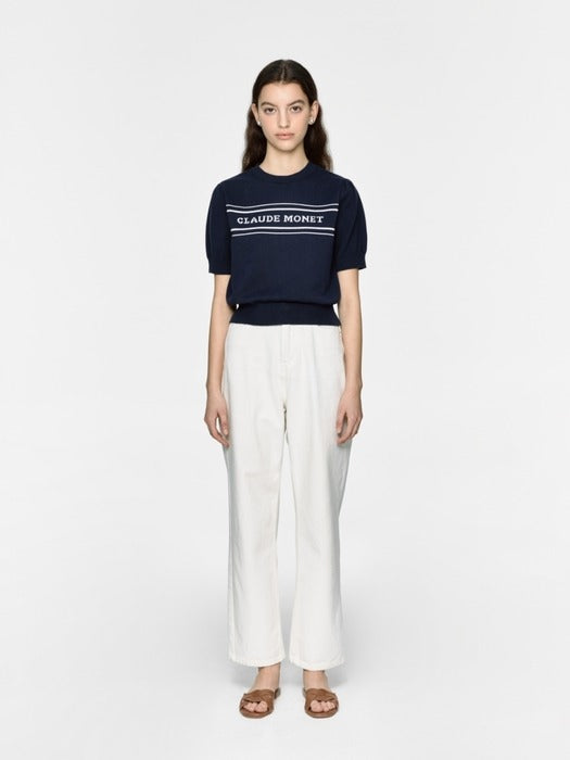 Wconcept_Depound monet jacquard knit - navy