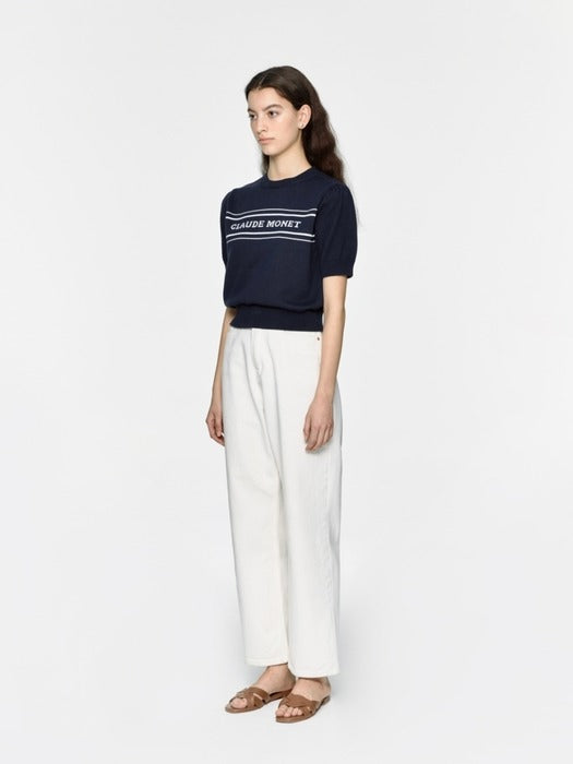 Wconcept_Depound monet jacquard knit - navy