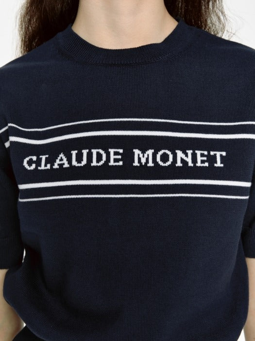 Wconcept_Depound monet jacquard knit - navy