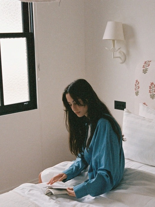 Wconcept_Depound oversized denim shirts - light blue
