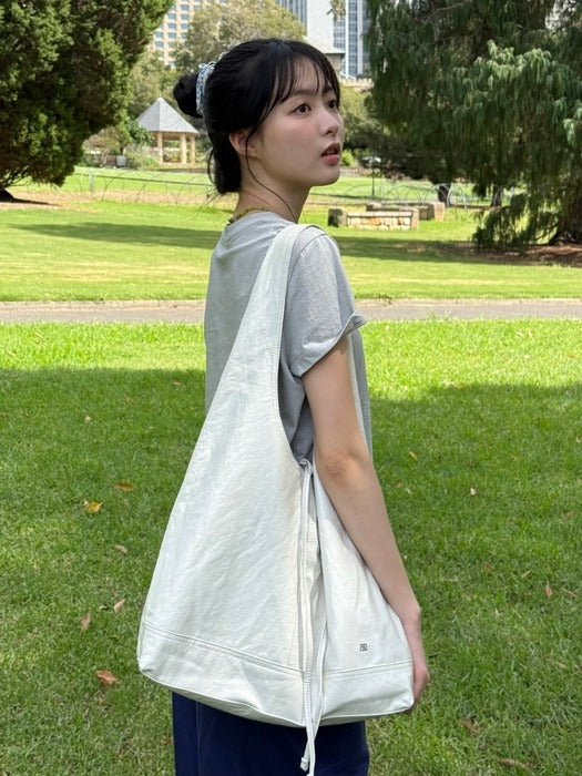 Wconcept_Depound pino bag (hobo) - ivory (L)