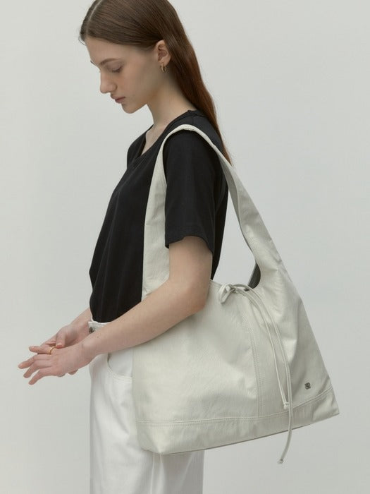 Wconcept_Depound pino bag (hobo) - ivory (L)