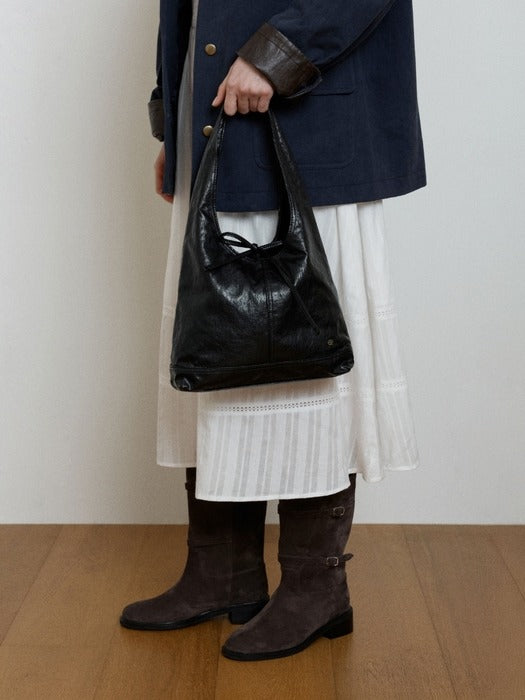 Wconcept_Depound pino bag (hobo) - black
