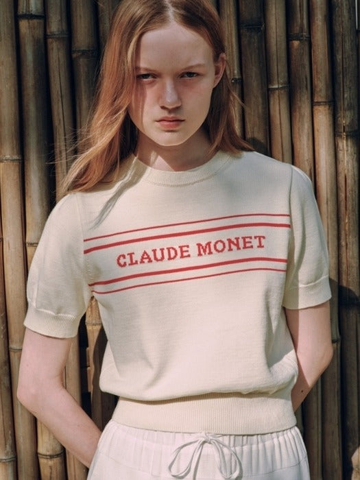 Wconcept_Depound monet jacquard knit - white