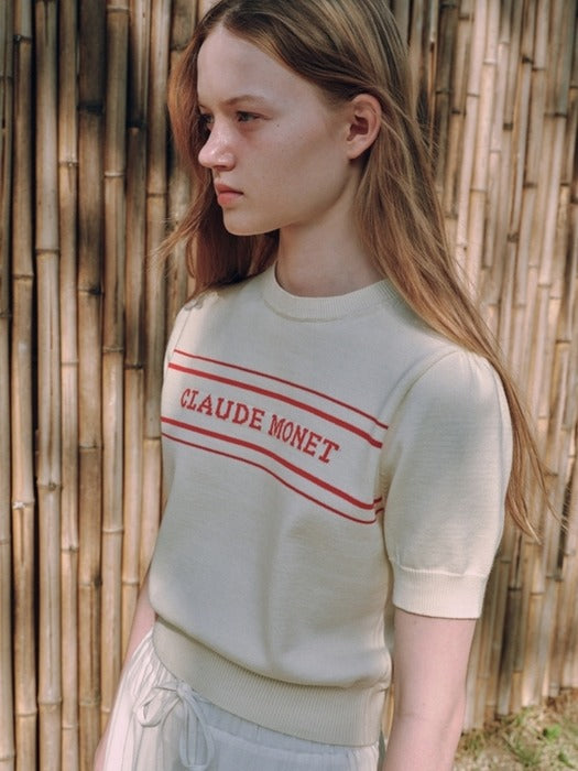 Wconcept_Depound monet jacquard knit - white