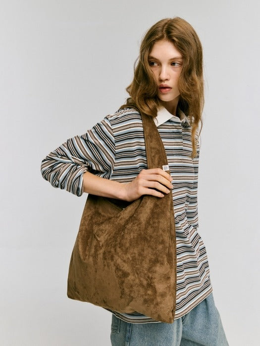 Wconcept_Depound pera bag (suede) - taupe
