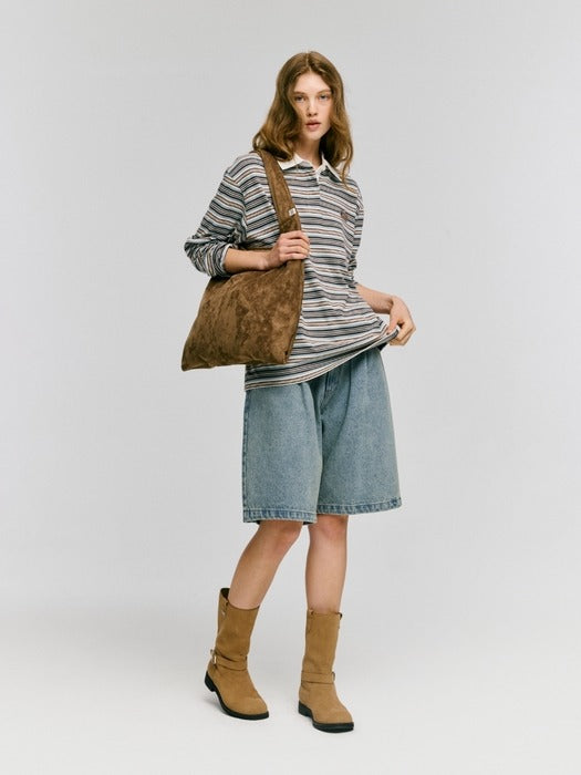 Wconcept_Depound pera bag (suede) - taupe