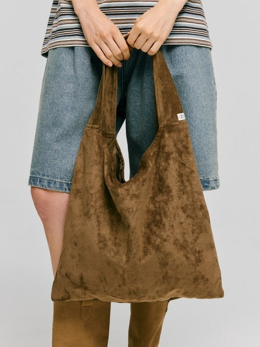 Wconcept_Depound pera bag (suede) - taupe