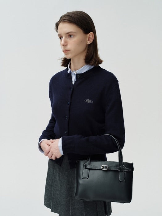 Wconcept_Depound belted bag (tote) - black