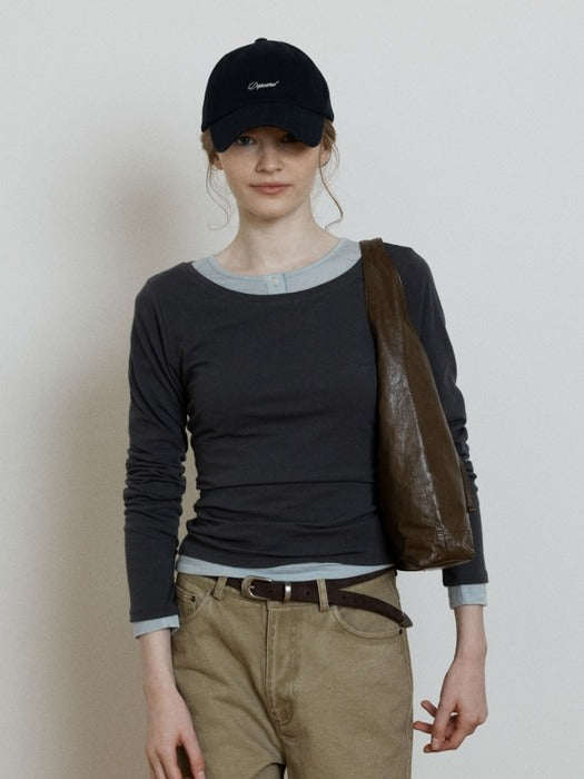 Wconcept_Depound pino bag (hobo) - brown