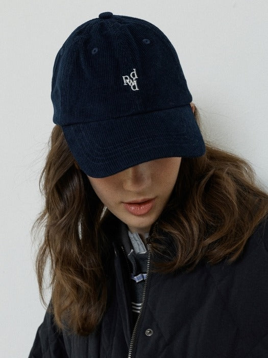 Depound dpwd corduroy cap - dark navy