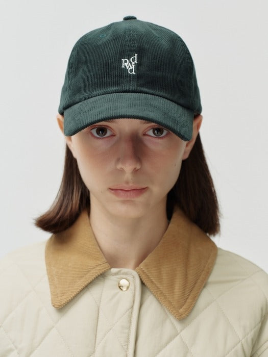 Wconcept_Depound dpwd corduroy cap - dark green