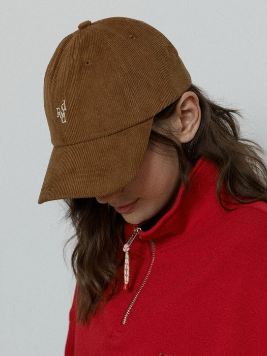 Depound dpwd corduroy cap - camel