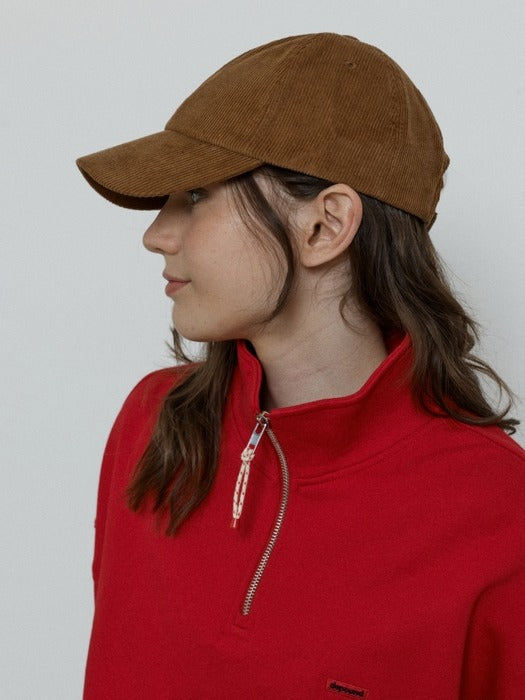 Depound dpwd corduroy cap - camel