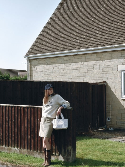 Wconcept_Depound corduroy midi skirt - khaki