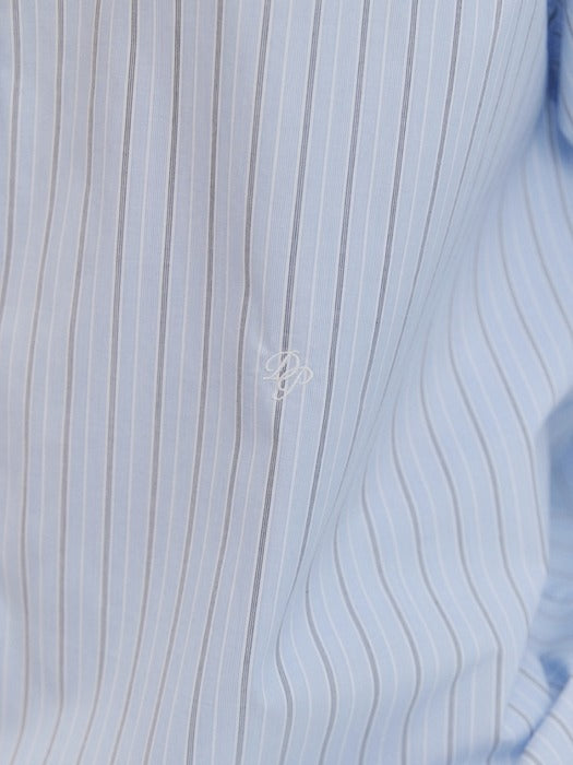 Wconcept_Depound oversized stripe shirts - blue