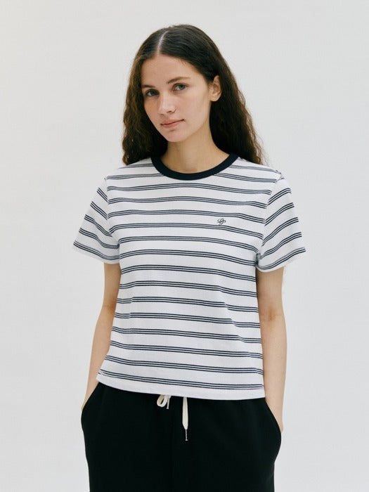 Wconcept_Depound dp logo stripe t-shirt