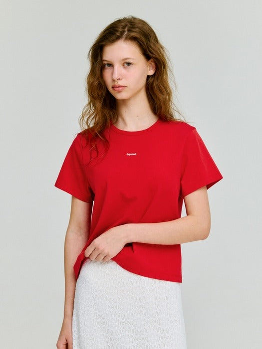 Wconcept_Depound box logo standard crop t-shirt