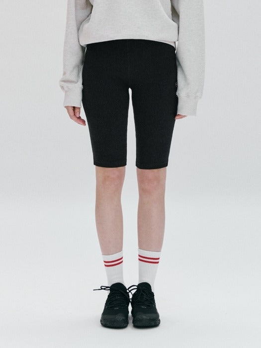 Wconcept_Depound biker shorts - black