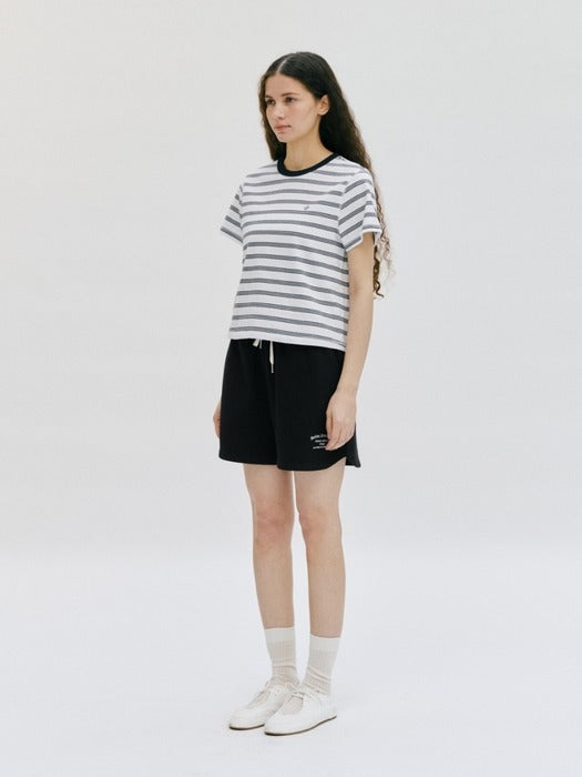 Wconcept_Depound banding shorts - black