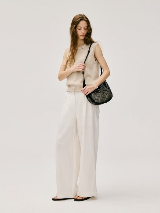 Wconcept_Depound airy net bag (shoulder) - black