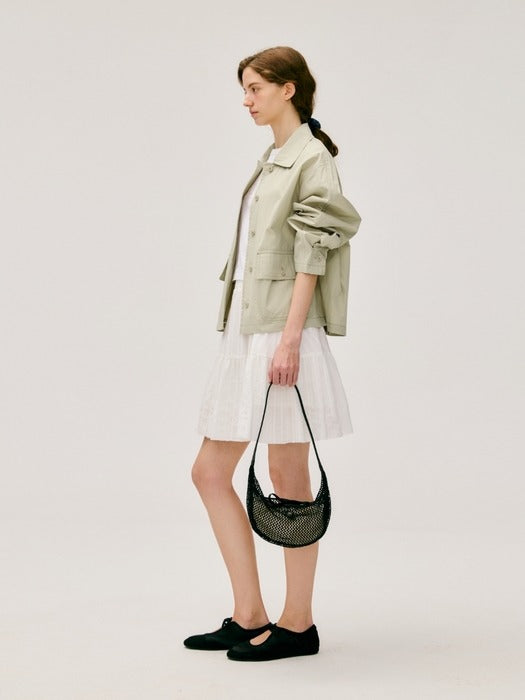 Wconcept_Depound airy net bag (shoulder) - black (S)