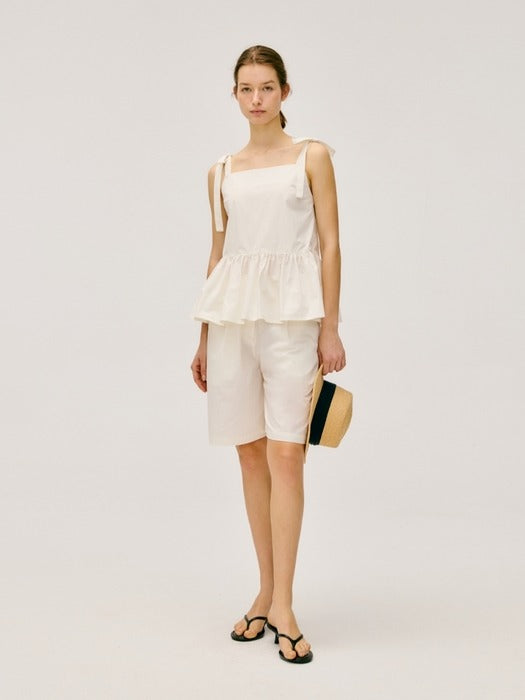 Wconcept_Depound wrinkle midi pants - off white