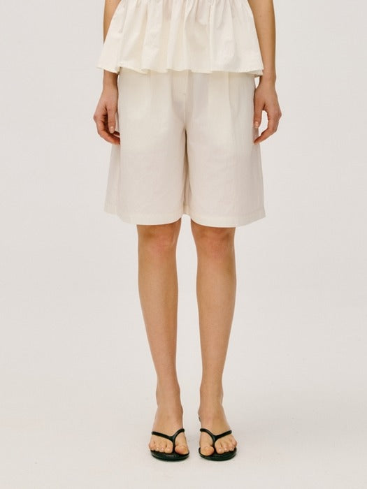 Wconcept_Depound wrinkle midi pants - off white
