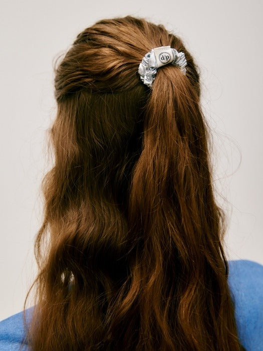 Wconcept_Depound mini scrunchie - silver