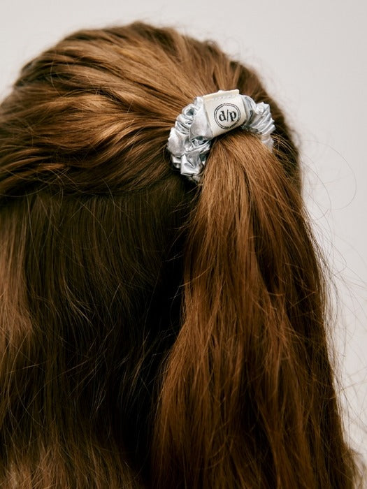 Wconcept_Depound mini scrunchie - silver