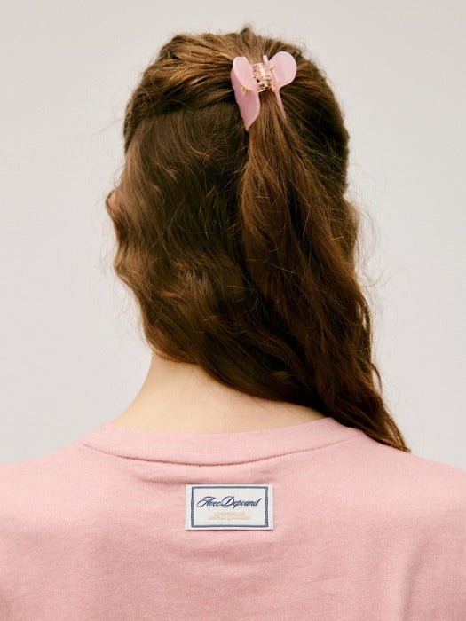 Wconcept_Depound pastel hair claw (S) - pink