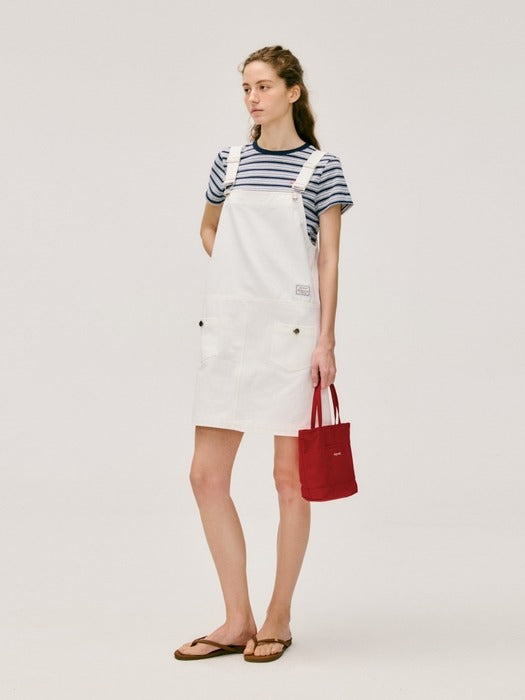 Wconcept_Depound overall one-piece - white